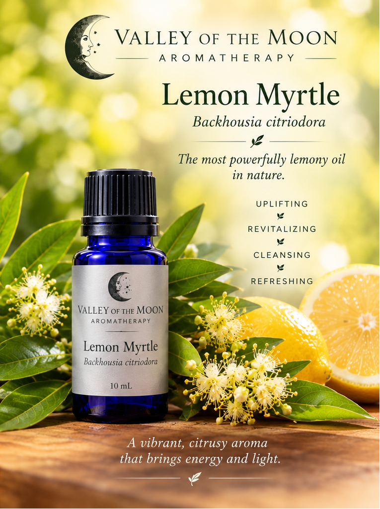 Lemon Myrtle Essential Oil Certified Organic