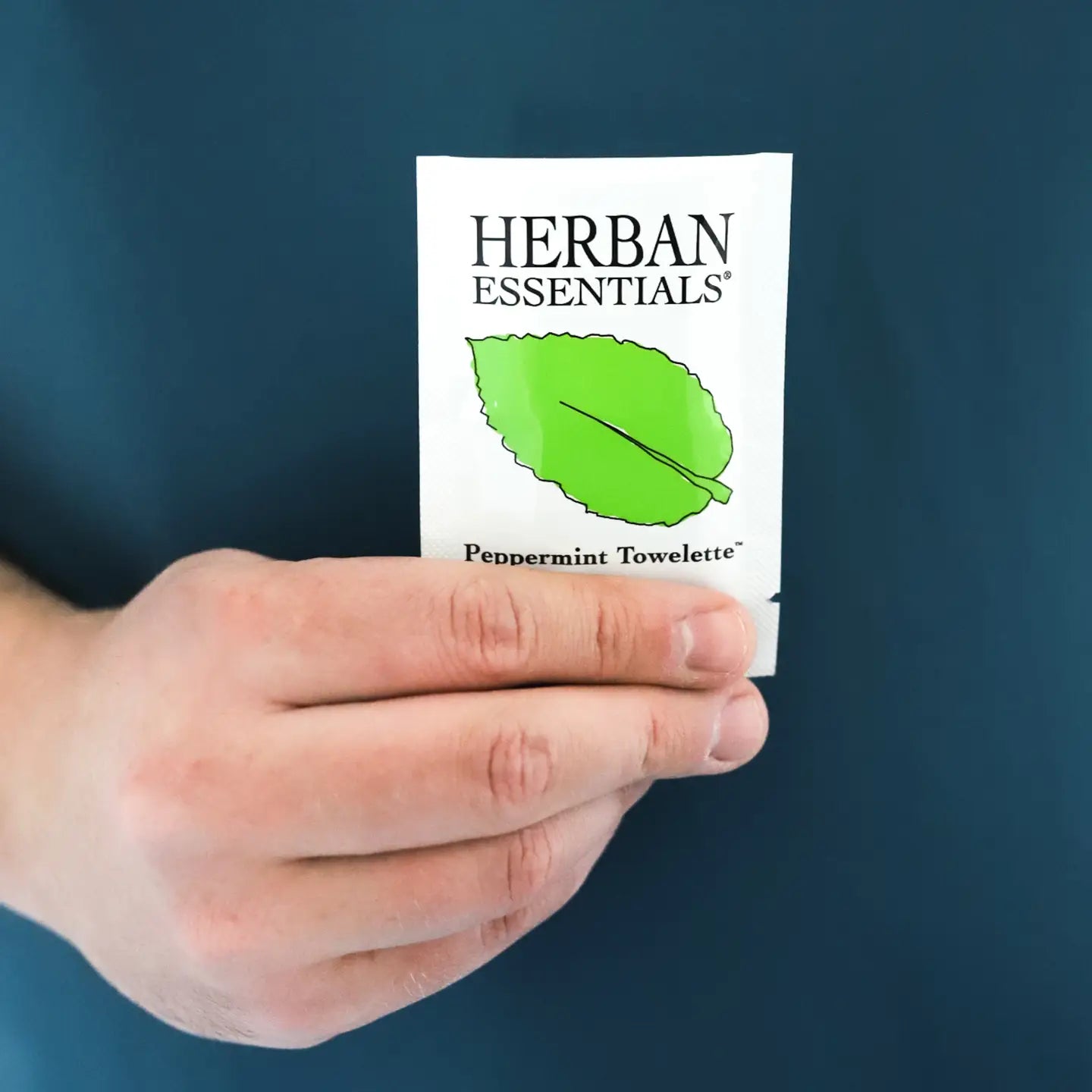 Peppermint Essential Oil Towelettes