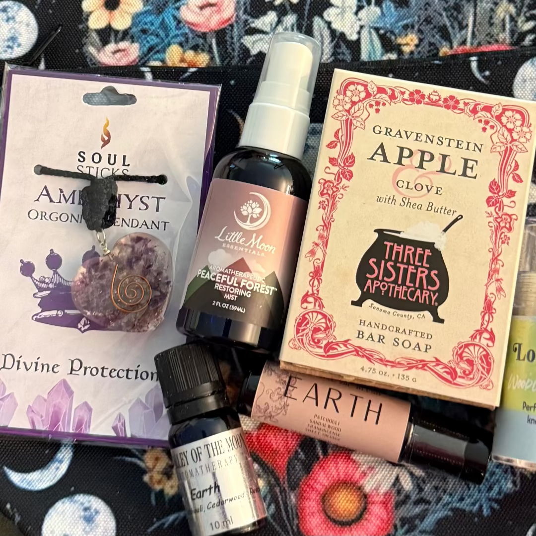 Earth Day Moon Phases Aromatherapy Gift Bag