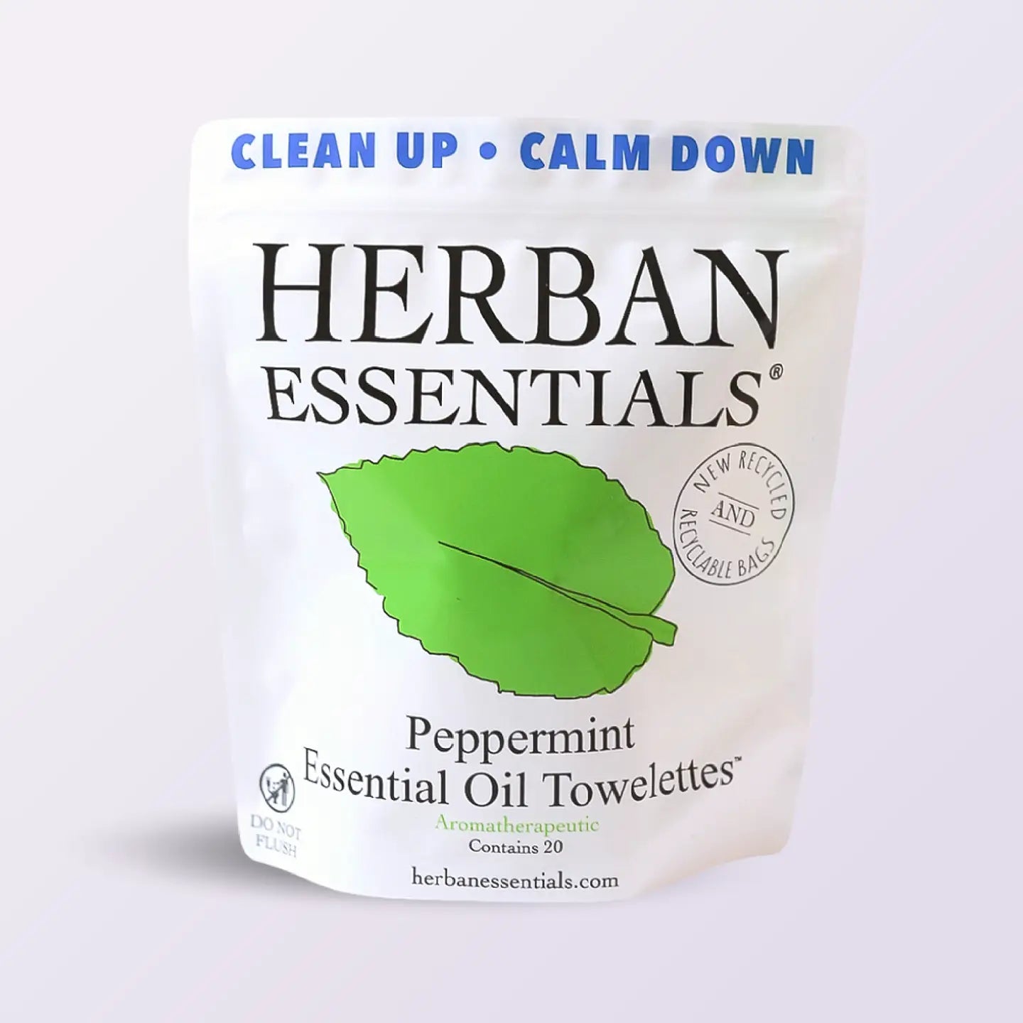 Peppermint Essential Oil Towelettes
